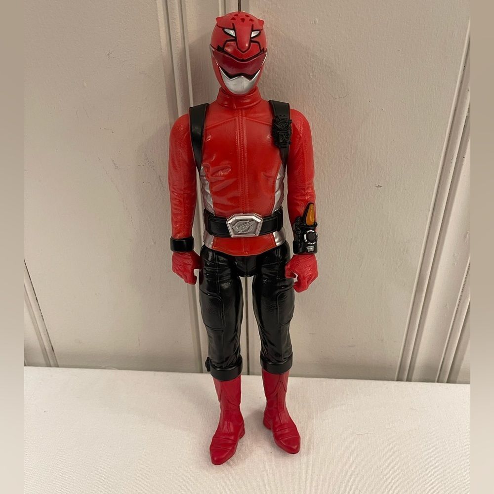 Red Power Ranger Action Figure Size 11.5” - Picture 2 of 3